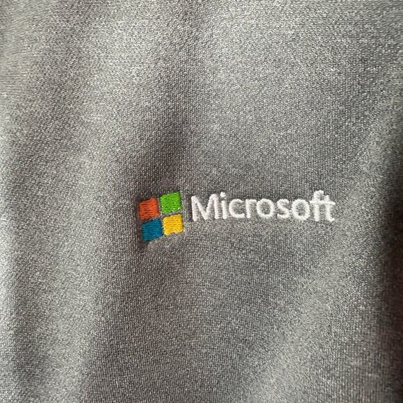 NEW! Microsoft Windows Full Zip Hoodie Deadstock Long Sleeve Jacket - M - Picture 4 of 8